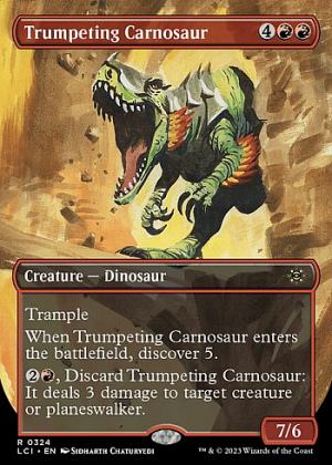 Trumpeting Carnosaur