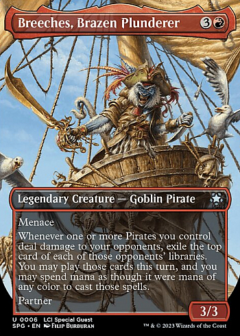 Breeches, Brazen Plunderer