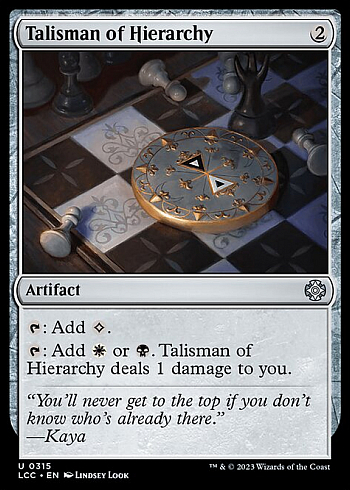 Talisman of Hierarchy