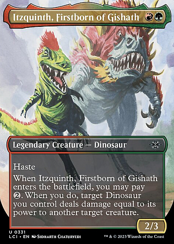 Itzquinth, Firstborn of Gishath