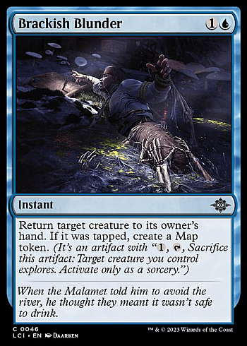 Brackish Blunder