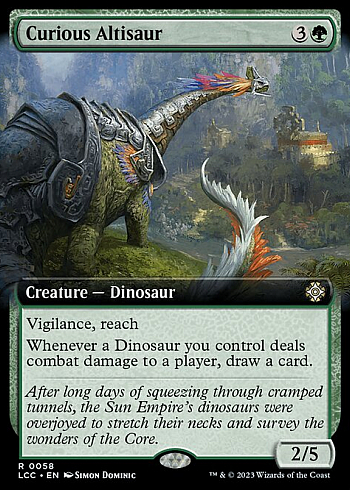 Curious Altisaur