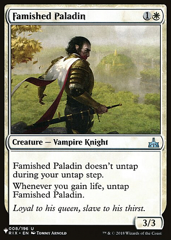 Famished Paladin