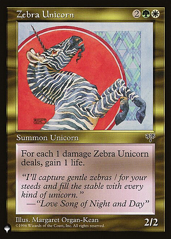 Zebra Unicorn