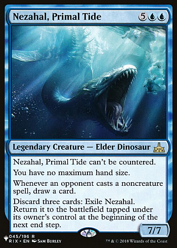 Nezahal, Primal Tide