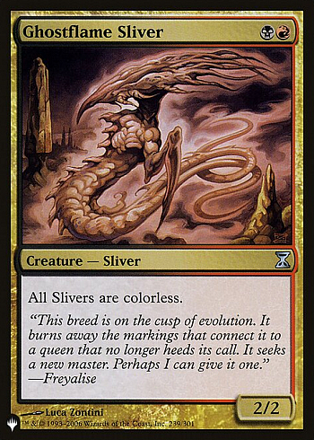 Ghostflame Sliver