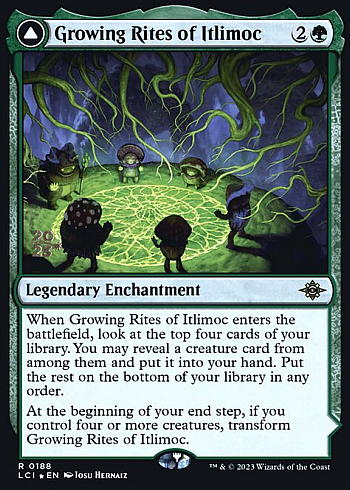 Growing Rites of Itlimoc // Itlimoc, Cradle of the Sun