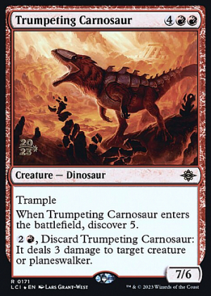 Trumpeting Carnosaur