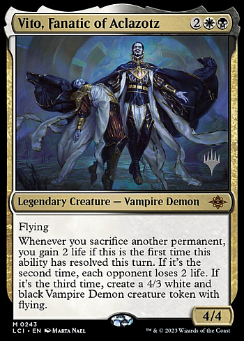 Vito, Fanatic of Aclazotz