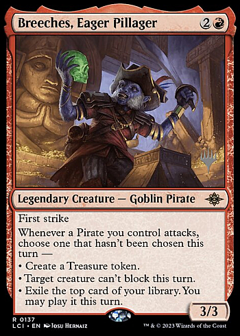 Breeches, Eager Pillager