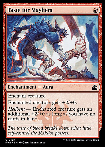 Taste for Mayhem