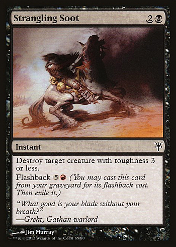 Strangling Soot