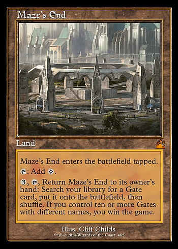 Maze's End