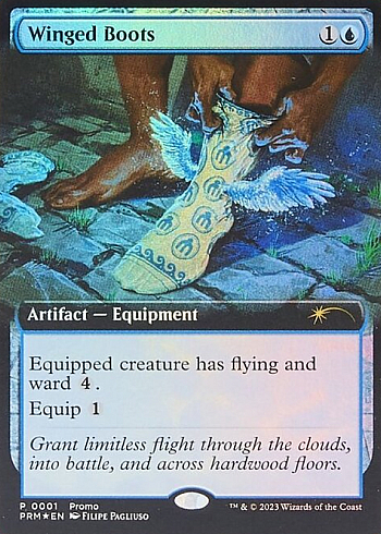 Winged Boots