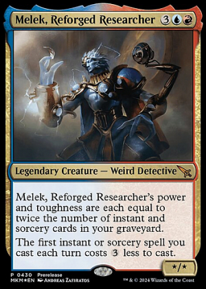Melek, Reforged Researcher